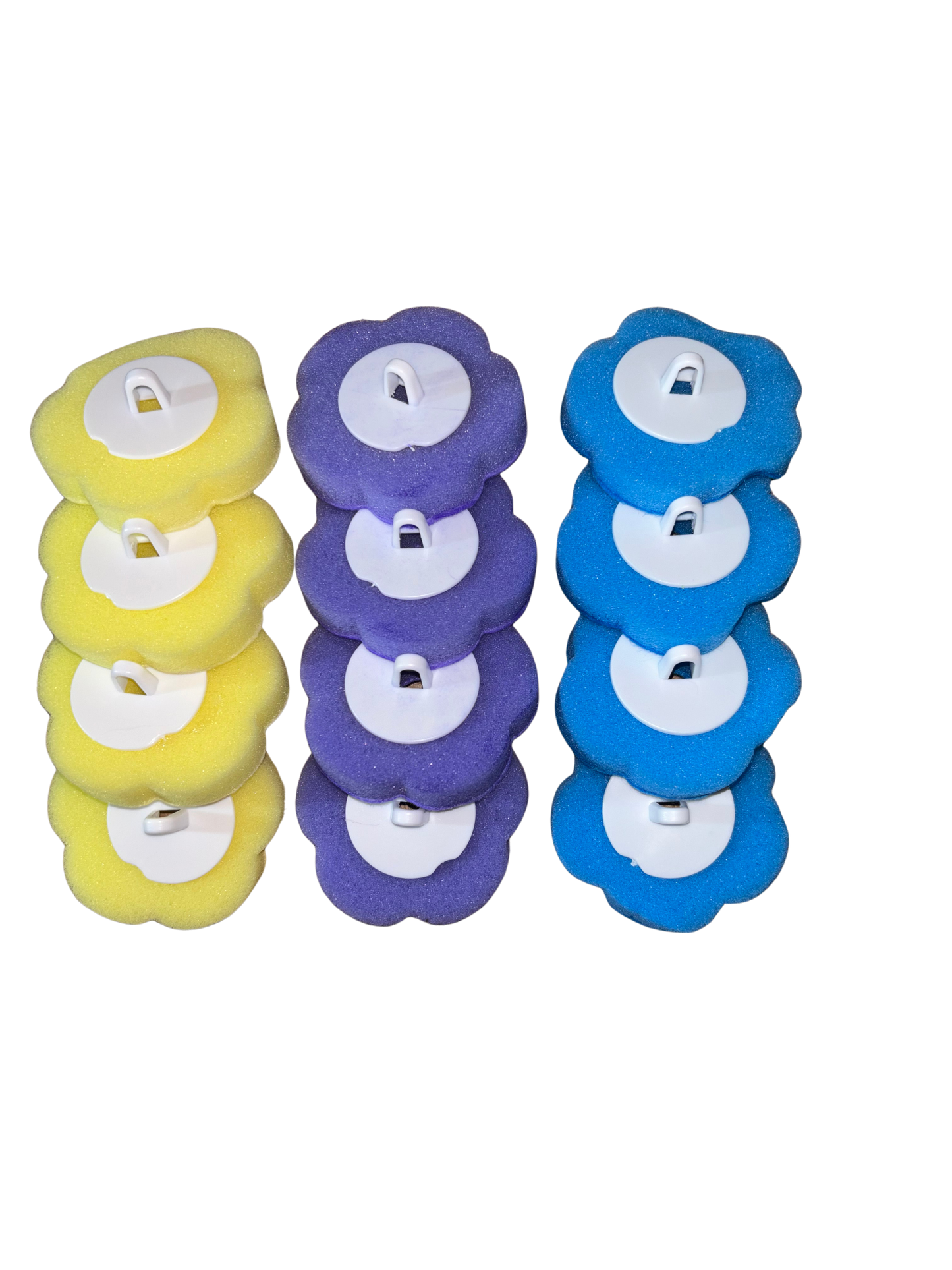 CleanSnap™ Replacement Brush Heads | 56 Pack 🌊🍋💜